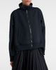 Sacai Sacai Paneled twill zip-up sweatshirt - 2