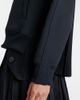 Sacai Sacai Paneled twill zip-up sweatshirt - 4
