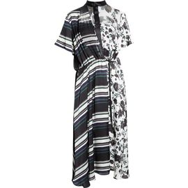 Sacai Sacai Pattern Mix Dress