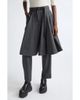 Sacai Sacai Pinstripe Skirt Layered Trousers - 1