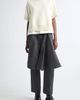 Sacai Sacai Pinstripe Skirt Layered Trousers - 2