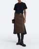 Sacai Sacai Pleated cotton midi skirt - 2