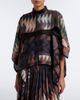 Sacai Sacai Printed satin top - 2