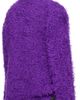 sacai sacai Purple Furry Knit Cardigan - 3