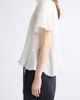 Sacai Sacai Satin & Cotton Mixed Media T-Shirt - 3