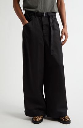 Sacai Sacai Spiewak Belted Pants