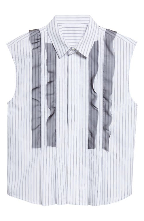 sacai - Black Man Ray Print L/S T-shirt