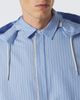 Sacai Sacai Striped cotton-blend jacket - 5
