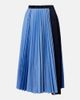 Sacai Sacai Striped cotton-blend poplin midi skirt - 1