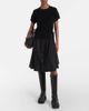 Sacai Sacai Striped jersey and poplin shirt dress - 2