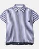 Sacai Sacai Striped poplin shirt - 1