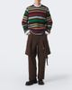 Sacai Sacai Striped wool-blend sweater - 2