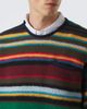 Sacai Sacai Striped wool-blend sweater - 5