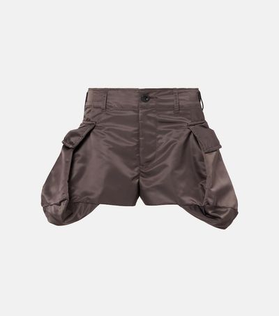 Sacai Sacai Technical twill cargo shorts
