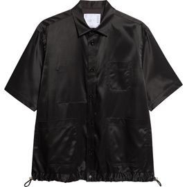 Sacai Sacai Twill Short Sleeve Shirt