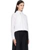 sacai sacai White Poplin Hoodie - 2