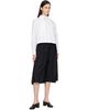 sacai sacai White Poplin Hoodie - 4