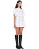 sacai sacai White Poplin Minidress - 2