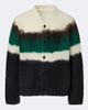 Sacai Sacai Wool-blend polo sweater - 1