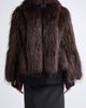 Sacai Sacai Wool Melton & Faux Fur Jacket - 3