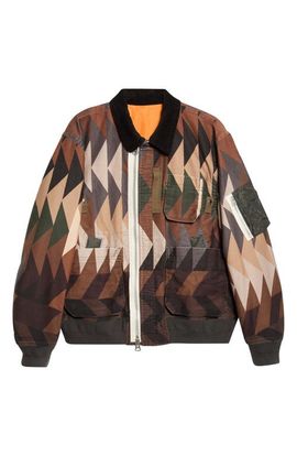 Sacai Sacai x A.P.C. Quilts Blouson