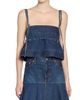 Sacai Women's Denim Pullover Top - 3