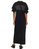 sacai Women's Mixed-Media Collared Maxi Dress - 5