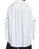 sacai Women's Oversized Balloon-Sleeve Poplin Shirt - 5