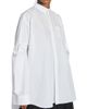 sacai Women's Oversized Balloon-Sleeve Poplin Shirt - 6