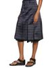 Sacai Women's Striped Pleated A-Line Knee-Length Skirt - 4