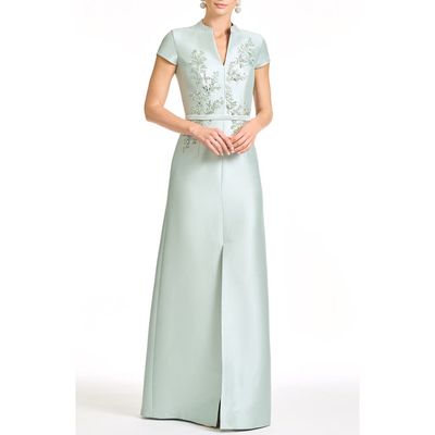 Sachin & Babi Sachin & Babi Beaded Embroidery Gown