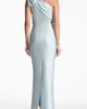 Sachin & Babi Sachin & Babi Bonnie Bow One-Shoulder Mikado Gown - 2