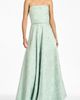Sachin & Babi Sachin & Babi Darian Floral Jacquard Strapless Gown - 1
