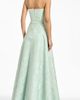 Sachin & Babi Sachin & Babi Darian Floral Jacquard Strapless Gown - 2