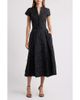 Sachin & Babi Sachin & Babi Hanna Floral Cloqué Cocktail Midi Dress - 1