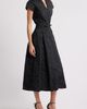 Sachin & Babi Sachin & Babi Hanna Floral Cloqué Cocktail Midi Dress - 3