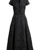 Sachin & Babi Sachin & Babi Hanna Floral Cloqué Cocktail Midi Dress - 5