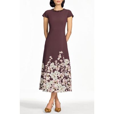 Sachin & Babi Sachin & Babi Harper Beaded Midi Dress