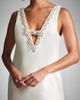 Sachin & Babi Sachin & Babi Sylvie Imitation Pearl & Crystal Detail Cocktail Minidress - 4