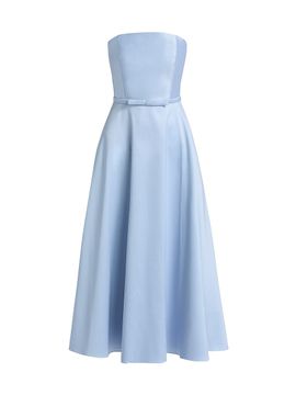 chinese dress ladies Sachin & Babi "Chelsea" One Shoulder Bow Gown