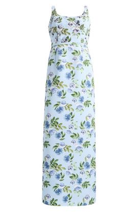 SACHIN BABI SACHIN BABI Lana Sequin Detail Floral Pencil Gown