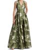 SACHIN BABI Women's Brooke Pleated Floral Gown - 3