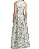 SACHIN BABI Women's Brooklynne Floral Satin A-Line Gown - 5