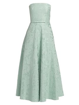 SACHIN BABI Women's Darian Floral Cloque Maxi Dress