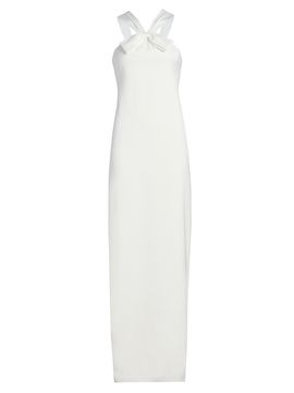 floral halter neck maxi dress Adamaris Floral Halter Tiered Ruffle Maxi Dress