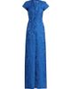 SACHIN BABI Women's Lynn Floral Jacquard V-Neck Gown - 8