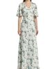SACHIN BABI Women's Mae Floral Flutter-Sleeve Gown - 3