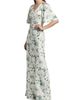SACHIN BABI Women's Mae Floral Flutter-Sleeve Gown - 4