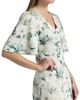SACHIN BABI Women's Mae Floral Flutter-Sleeve Gown - 6