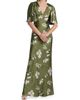 SACHIN BABI Women's Mae Floral Satin Gown - 2